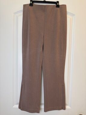 Lululemon Ribbed Softstreme Zip-Leg High-Rise Cropped Pants 25”